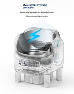 Bac à litière automatique intelligent pour chat, forme ovale, sans poussière, contrôle des odeurs, nettoyage facile, grande capacité 74L, matériau ABS+PP, application pour chats - Product Image 4