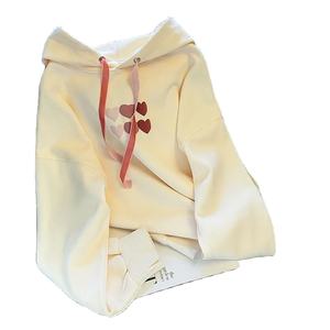 Sweat-shirt à capuche oversize en molleton 100% coton pour homme, personnalisé en gros, épaules tombantes, broderie en relief, uni, hiver - Product Image 4