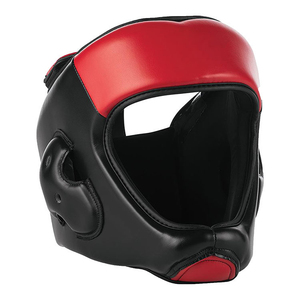 Multi Panels Leather Made <b>Head</b> Guards Protective Gears Sports Equipments Taekwondo <b>Head</b> Guard Wholesale Custom Headgear Helmets - Product Image 5
