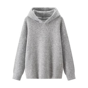 Conjunto de 2 Piezas para Mujer, Sudadera con Capucha de Manga Larga en 3 Colores, Falda Larga Tejida con Cintura Elástica, Estilo Casual - Product Image 2