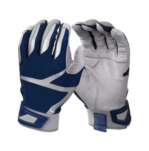 Gants de frappeur de baseball en cuir de qualité supérieure, imperméables, à doigts fendus, pour l'intérieur de terrain, prix de gros - Product Image 5