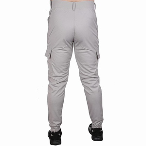 Service OEM – Pantalon cargo léger pour homme, style urbain, avec logo personnalisé, en coton, taille haute - Product Image 2