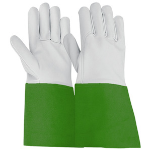 Gants de soudage TIG en cuir de mouton et de vache, haute performance, résistants à l'abrasion, pour la lutte contre les incendies et l'utilisation par les soudeurs - Product Image 2