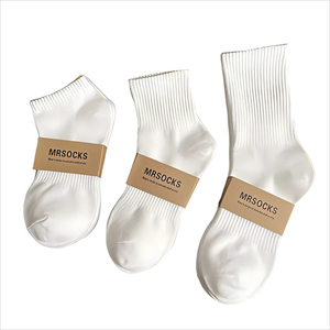 Premium Cotton Crew <b>Socks</b> for Men Women <b>Winter</b> Knitted Custom Logo Youth Children Breathable Cushioned Everyday Athletic Comfort - Product Image 2