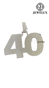 High Quality Jewelux Custom 925 Silver Hip Hop Statement Piece Pendant Trending Luxury Jewelry Available Export Price - Product Image 4
