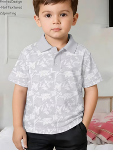Custom Polo Shirt Personalized Double-<b>Sided</b> Photo Customization Can Print Your Favorite Photos Logos Memorial Polyester/Cotton - Product Image 4