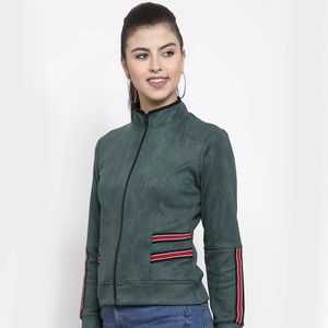 Custom Ladies Faux <b>Suede</b> <b>Jacket</b> Fashion Winter Coat Soft Leather Look Outerwear OEM ODM Manufacturing - Product Image 1