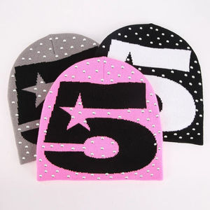 Top Hot Sell Premium Customized <b>Beanies</b> Adult Fashion Printing Soft Winter <b>Beanie</b> Hat Knitted - Product Image 1