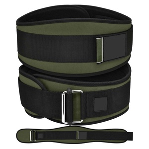 Auto Lock Weightlifting Neoprene Curved Gym Belts Back Lumbar Support Double <b>Padded</b> Fitness Belt Weight Lifting Belts - Product Image 1