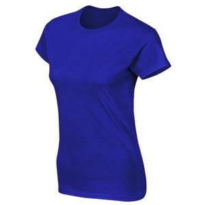 ที่กําหนดเองผ้าฝ้าย95% 5%อีลาสเทนสลิมฟิตผู้หญิงเสื้อยืดชุดเสื้อลูกเรือคอฮิปฮอปเซ็กซี่ติดตั้งสุภาพสตรีท็อปส์อุปกรณ์ด้านนอก - Product Image 6