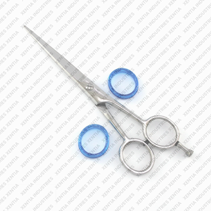 Ciseaux de coiffure 6 pouces, ciseaux de barbier pour salon, ciseaux à cheveux et à barbe professionnels en acier inoxydable, instruments en acier inoxydable - Product Image 6