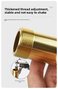 <span class=keywords><strong>Gambe</strong></span> Telescopiche Regolabili in Alluminio per Mobili, Divani, Mobili TV, Tavolini da Caffè, Mobili da Bagno e Supporti per Armadi - Product Image 3