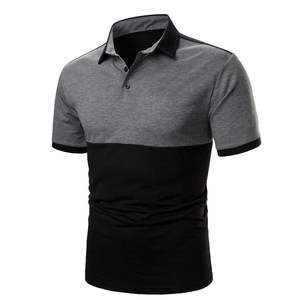 Chemise polo pour homme de haute qualité, anti-transpiration, avec logo imprimé, col à revers, manches courtes, décontractée, pour le golf, en coton, anti-plis - Product Image 5