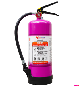 Extincteur à eau ORION de 3 litres à batterie au lithium pour garage, maison, incendies de véhicules électriques, incendies A-B-C - Product Image 1