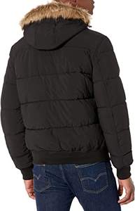 Chaqueta de Invierno Acolchada para Hombre con Impresión de Logotipo Personalizado – Personalización OEM ODM Disponible, Ropa Exterior Acolchada Cálida para Venta al Por Mayor - Product Image 6