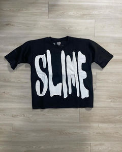 เสื้อยืดผู้ชายผ้าฝ้าย 100% พิมพ์ลายตามสั่งขายส่ง ทรงโอเวอร์ไซส์ ล้างสีแบบแอซิดวอช ปักลายคุณภาพสูง - Product Image 4