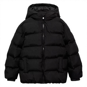 Custom Unisex Hooded Puffer Jacket Winter Quilted Jacket Warm <b>Bubble</b> <b>Coat</b> OEM ODM Private Label Wholesale - Product Image 2