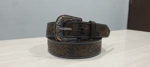 Hebilla de Cuero de Vaca con Filigrana de Cobre, Diseño Floral Western Vintage, Hecha a Mano, Impresa por Transferencia Térmica, de Alta Resistencia - Product Image 5