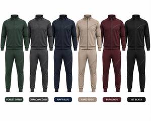 Survêtement d'hiver pour homme en polaire et coton/élasthanne, idéal pour la course, l'entraînement, le fitness, le streetwear décontracté et les activités quotidiennes – Vêtement de sport premium - Product Image 6