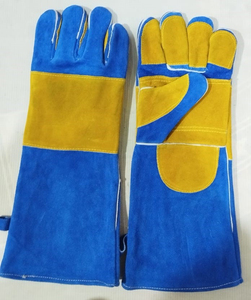 High Quality Tig Welding <b>Gloves</b> Industrial Leather Heat/Fire Resistant Tear-Resistant Latex-Free for Export wholesale rate - Product Image 4