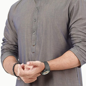 <b>Mens</b> Cotton Blend Shalwar Kameez Stylish Traditional Wear Breathable Fabric <b>For</b> All Day Comfort - Product Image 5