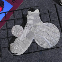 Lot de chaussettes turques jetables pour hommes, très bon marché, antibactériennes, antidérapantes, à motif de points tissés, de bonne qualité, vente en gros