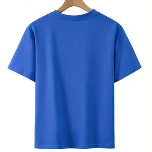 T-shirts Boxy Homme 2026 de Qualité Supérieure en Coton 100% Coupe Oversize Unie Manches Courtes Respirants Anti-Plis – Vente en Gros Direct Usine - Product Image 4