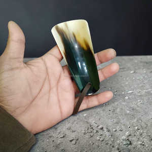 Cuchara para zapatos de lujo hecha a mano con cuerno de búfalo y toro, de 4 pulgadas, al mejor precio - Product Image 6