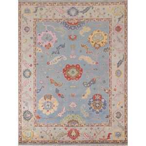 Tapis noué à la main au design moderne, motif abstrait, couleurs vibrantes, écologique, adapté aux animaux domestiques, antidérapant, à poils longs - Product Image 5