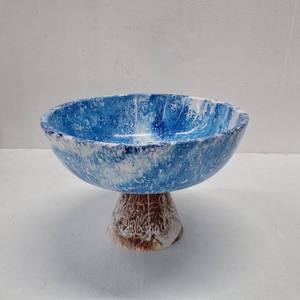 Multi-Color Handmade Polished Resin <b>Mini</b> Bowl with Marble Texture Aqua Swirl Pattern Food Grade Party Use in Home and Restaurant - Product Image 6