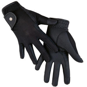 Gants d'équitation de haute qualité, respirants, pour l'été, paume renforcée en daim imitation, style complet pour l'équitation - Product Image 6