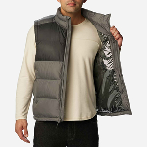 Chaleco Acolchado Reversible Personalizado de Fábrica al por Mayor, Chaleco de Invierno sin Mangas con Cremallera para Hombre, Chalecos Acolchados 100% Poliéster - Product Image 6