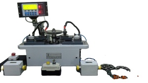 Hai trạm tự động Duplex bánh cuộn <span class=keywords><strong>Tester</strong></span> Máy LCD hiển thị điện tử hai bánh răng giống hệt nhau tôn trọng Master Gear <span class=keywords><strong>1</strong></span> năm - Product Image 2