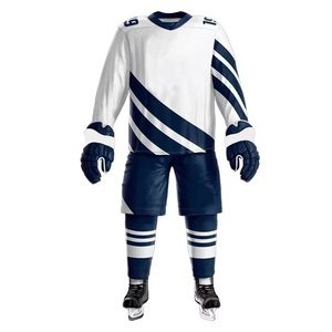 <b>High</b> Quality ODM OEM Customized Ice Hockey Wear Custom Team Logo Sports Jersey Wholesale Ice Hockey Uniform For Sale - Product Image 4