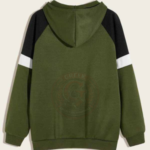 Sweat-shirt à capuche en molleton thermique pour homme, en coton épais, conçu pour un confort quotidien et la superposition hivernale - Product Image 4