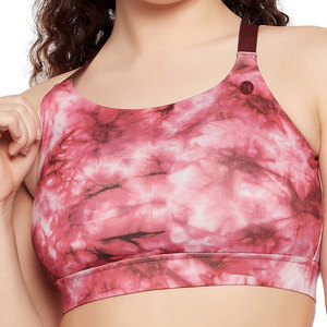 Women Athletic Sports Bra High Impact Gym Running Yoga Fitness <b>Padded</b> Adjustable Straps Breathable For Workout - Product Image 1
