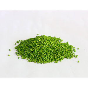 Granulés de masterbatch LDPE vert pour la production de films soufflés et d'emballages - Product Image 1