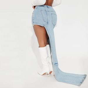 Jupe longue pour femme, fabrication OEM, vente en gros directe d'usine, jupe longue de haute qualité, fournisseur de logo personnalisé, jupes tendance, commande en gros 2026 - Product Image 2
