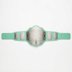 Ceinture de championnat personnalisée haut de gamme, ceinture de récompense pour la lutte et la boxe, plaques métalliques, sangle en cuir, logo sportif gravé - Product Image 2