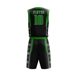 Conjunto de Uniforme de Baloncesto Personalizado, Camisetas y Pantalones Cortos del Equipo Crystal Sports USA, Diseño por Sublimación - Product Image 6
