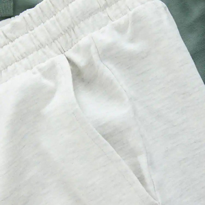 กางเกงขาสั้นผู้ชาย Homme สำหรับเล่นกีฬา ฟิตเนส วิ่ง แห้งเร็ว เป็นมิตรกับสิ่งแวดล้อม ระบายอากาศได้ดี ผลิตจากผ้าฝ้ายผสมโพลีเอสเตอร์ ทรงฮิปฮอป เอวยางยืด สีพื้น - Product Image 3