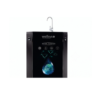 Système de filtration d'eau par osmose inverse à haut débit Wellsys avec réservoir sous pression et robinet pour l'eau potable domestique - Product Image 1