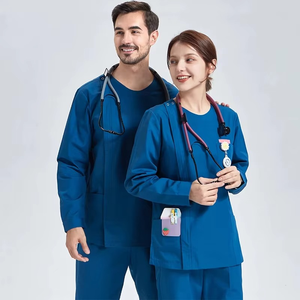Vente en gros d'uniformes médicaux pour femmes, de haute qualité, personnalisés, pour médecins et infirmières, ensembles de blouses d'infirmière, tenue médicale pour femmes - Product Image 2