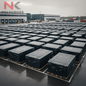 Bâche en PVC en gros pour l'Europe, imperméable et ignifuge, pour la couverture industrielle des camions, des tentes et des entrepôts extérieurs - Product Image 3