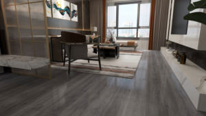 Suelo Vinílico SPC Encastrable de 4.0-8.0 mm, Impermeable, Resistente al Fuego, Antibacteriano, Núcleo Rígido, Material Virgen - Product Image 4