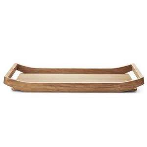 Plateau en bois de grande taille, fait main, gravé, écologique, recyclable, avec revêtement poudré, compatible lave-vaisselle et micro-ondes, pour la maison moderne - Product Image 2