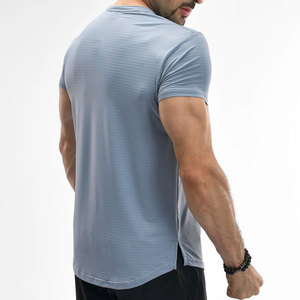 Camiseta Deportiva de Verano de Alta Calidad, Corte Regular, 100% Algodón, Cuello Redondo, Transpirable, Ecológica, Compresible, Lisa - Product Image 3