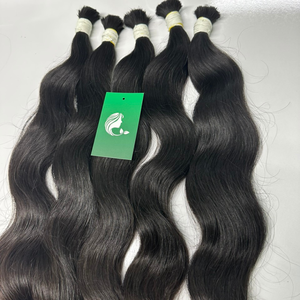 100% humain vietnamien coloré Ombre Remy Extension de cheveux meilleure qualité brut Double dessiné en vrac Extensions de cheveux avec commande d'échantillon - Product Image 1