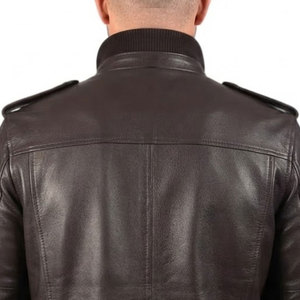 Fashionable <b>Men</b> Genuine <b>Leather</b> <b>Jackets</b> Custom Top Trending <b>Men</b> Fashionable Reasonable Price <b>Men</b> <b>Leather</b> <b>Jackets</b> - Product Image 5