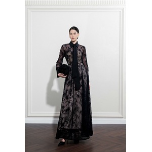 กระโปรงผ้าไหมรักษ์โลกสำหรับผู้หญิง ODM SERENE MAXI SKIRT ขายส่ง กระโปรงปักลายลูกไม้ ODM รองรับการผลิตตามแบบ กระโปรงเอวสูงสำหรับผู้หญิง - Product Image 5